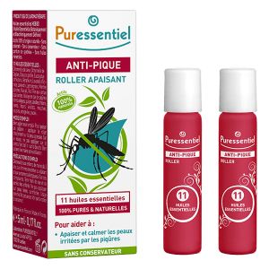 Puressentiel Anti-pique - Roller apaisant, 2x5ml