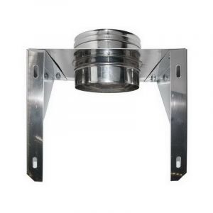 MBM Support mural de combustion dn 160 tube en acier inoxydable de combustion 316 INOX