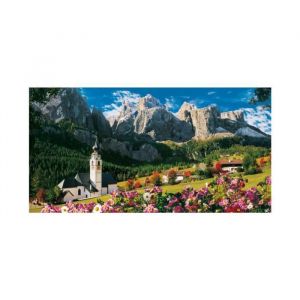 Image de Clementoni Puzzle Geant Adulte : Massif du Sella - Dolomites - 13200 Pieces - Collection Paysage d Italie