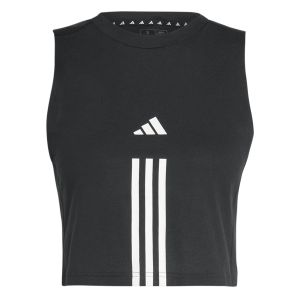 Débardeur court coton femme adidas 3-Stripes Essentials