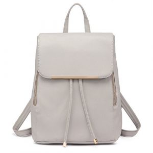 Image de Miss Lulu Sac à Dos en Simili Cuir pour Femme College Voyage