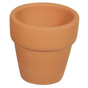 Rayher Pot En Terre - Cuite, Extérieur Ø 5 Cm, Hauteur 5 Cm