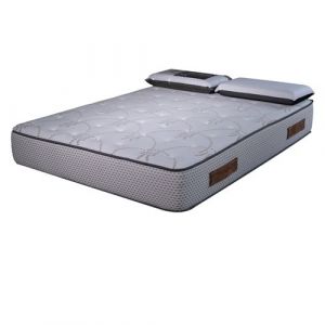 AB Matelas - Matelas mousse Cosmos White - 160x200 et 2 Oreillers 70x40cm - accueil mémoire de forme - 28 cm