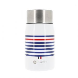 Les Artistes Paris Lunch box Les artistes de paris Lunch box sailor bril+spoon 700ml Blanc Taille : UNIQUE