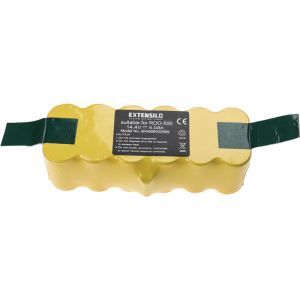 Batterie compatible avec iRobot Scooba 450 robot électroménager (4000mAh, 14,4V, NiMH) - Extensilo