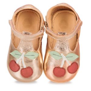 Easy Peasy Chaussons enfant MY LILLYP CERISE Rose - Taille 19,20,21,22,23