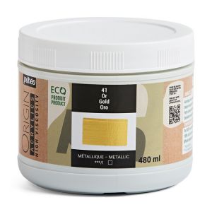 Pebeo Peinture acrylique fine Origin 480 ml 34 Ombre br&ucirc;l&eacute;e ***/I/O