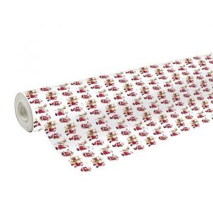 Clairefontaine Tr&egrave;s gros rouleau Papier cadeau 50m Santa