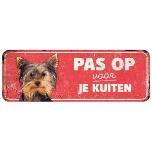 Panneau d'avertissement terrier fr D&D Home