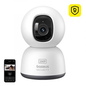 Baseus Kit camera de surveillance - pack videosurveillance Cam&eacute;ra d'int&eacute;rieur P1 Lite 2K (blanche)