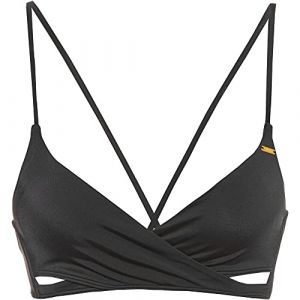 Image de O'Neill Women's PW Baay Top - Haut de maillot taille 34, noir
