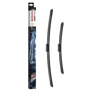 Bosch Aerotwin A295S - Jeu de 2 Balais d'essuie-glaces de Remplacement Avant - Livrés avec Adaptateur Pré-assemblé - 600mm / 400mm