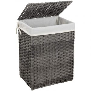 Image de Panier à linge tissé gris 90 litres 12_0000775