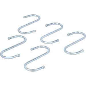 BGS Diy 88325 | Jeu de crochets en S | 100 mm | 5 pièces