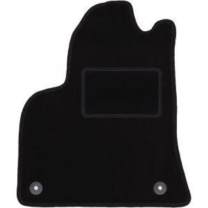 Tapis conducteur noir pour monospace Peugeot 3008 I (2009-2016)
