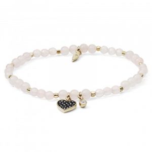 Image de Fossil Bracelet Bijoux JA6922710 - Bracelet Perles Blanches Femme