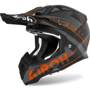 Airoh Casque cross Aviator Ace Amaze orange mat- L