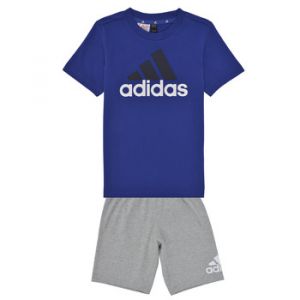 Adidas Badge of Sport T-Shirt/Shorts Set Children - Blue, Blue - Taille 3-4Y