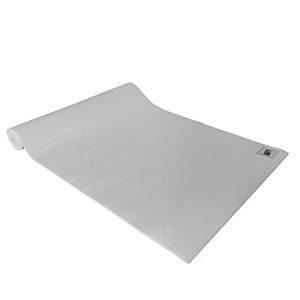 Annapurna Comfort Tapis de yoga | Tr&egrave;s antid&eacute;rapant en PVC &eacute;cologique | Agr&eacute;able au contact de la peau | R&eacute;sistant et durable | 183 x 61 x 0,5 cm | Tapis id&eacute;al pour le yoga et le Pilates | Blanc