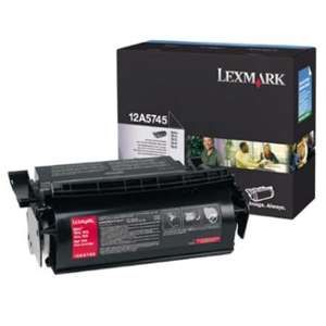 Lexmark ORIGINAL 12A5745 - Toner noir