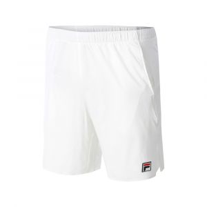 FILA Santana Shorts Hommes - Blanc, Bleu Foncé