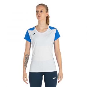 Joma T-shirt à Manches Courtes Record Ii 2XL White / Royal