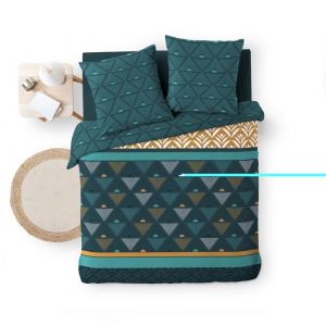 Housse de couette + 2 taies 220 x 240 cm Triades