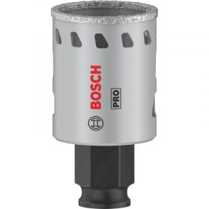 Bosch 1 scie cloche PRO Tile Power Change Plus (pour carrelage dur, carrelage souple, diamètre 35 mm, accessoires professionnels, perceuse/visseuse)