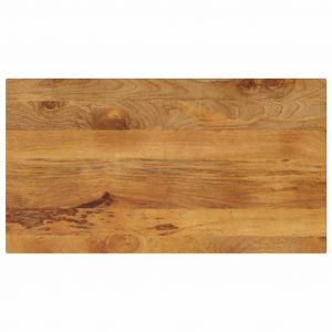 VidaXL Dessus De Table 100x60x3,8cm Rectangulaire Bois Massif Manguier