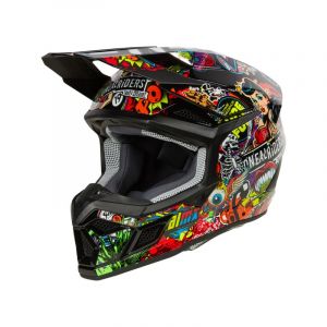 O'neal Casque cross 3SRS Crank V.24 multicolore mat- L