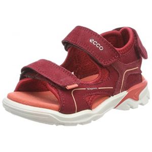 Image de Ecco Biom Raft, Sandales Bout Ouvert Mixte Enfant, Rouge (Brick/Chile Red/Spiced Coral), 29 EU