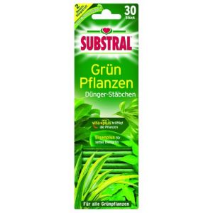 Substral Bâtons d'engrais pour Plantes Vertes – 30 St.