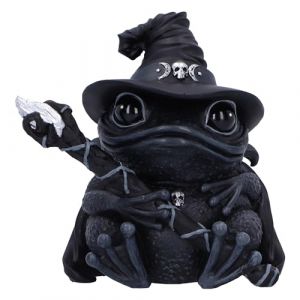 Nemesis Now Figurine Cult Cuties Asmoadeus 10 cm, résine, noire, figurine Asmoadeus de collection, grenouille occulte effrayante, cadeau effrayant grenouille, coulée dans la meilleure résine, peinte à