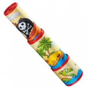 Goki Cal&eacute;idoscope PIRATE Jouet en m&eacute;tal KAL&Eacute;IDOSCOPE s'&eacute;tire en LONGUE VUE