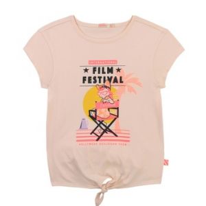 Billieblush T-shirt enfant U15852-44F Rose - Taille 3 ans,4 ans,5 ans