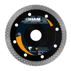 Diam industries FC90125 - Disque Diamant &Oslash;125 mm pour le carrelage, c&eacute;ramique, gr&egrave;s
