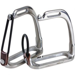 Weatherbeeta Étriers paon en acier inoxydable pour cheval Korsteel