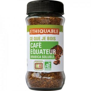 Ethiquable Café soluble Equateur BIO 85g