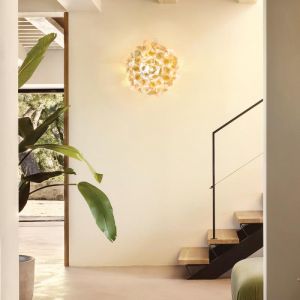 Slamp Clizia Mama Non Mama applique dor&eacute;e &Oslash; 53 cm