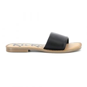 Image de Kickers Mules Cuir Kick Gipsi Noir - Couleur Noir - Taille 37