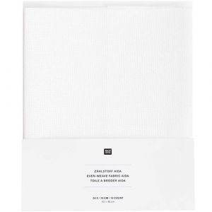 Rico Toile A&iuml;da &agrave; broder 5,4 points 40 x 40 cm