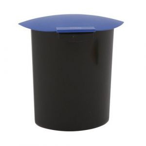 Han Compartiment 6l Avec Couvercle Pour Corbeille 30l Noir/bleu