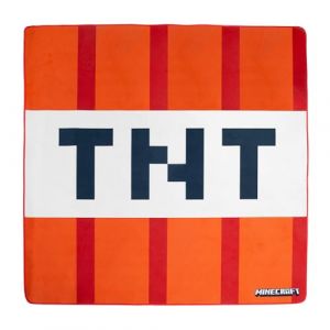 Roba Minecraft Tapis 120 x 120 cm, Motif Cube TNT