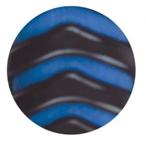 Cure-pieds brosse Soft Hand pour cheval Bleu ciel et marron chocolat Fibres polypropylènes Bleu ciel et marron chocolat