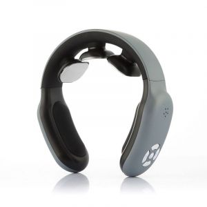 Innova Goods Masseur cervical rechargeable avec télécommande Nekival gris/noir