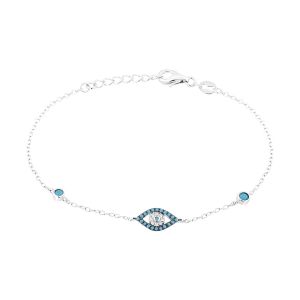 Cleor Bracelet pour femme en Argent 925/1000 serti de zircon - 0.002 g - taille : 172CM - Z0161927