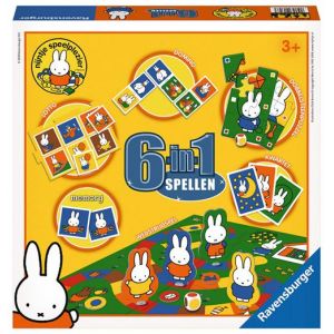 Ravensburger Joyeux jeux d'enfants Miffy 6-en-1