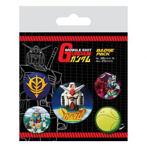 Pyramid International Pack 5 bijoux Intergalactique Pyramid Mobile Suit Gundam