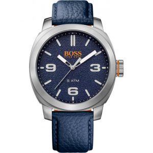 Image de Hugo Boss 1513410 - Montre pour homme avec bracelet en cuir