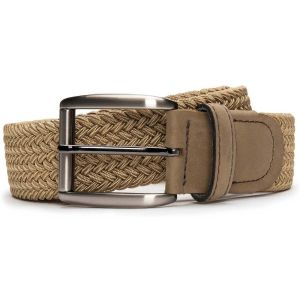 Nae Vegan Shoes - Prat Ceinture Végane pour Homme tressée Camel
